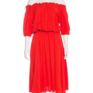 WARM Off-The-Shoulder Midi Length DressSize: US 0